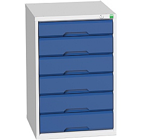 Bott Verso Drawer Cabinets - 525mm Wide x 800mm High - 6 Drawers