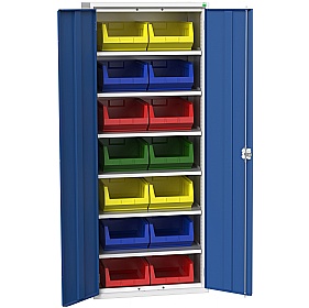 Bott Verso Bin Cupboard 14 Bins 800W x 2000H