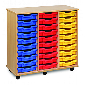 30 Tray Shallow Storage Unit