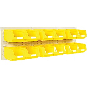Bott Louvred Panel 12 Bin Store Kit