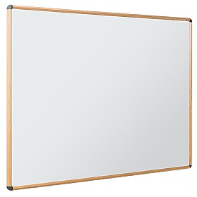 Shield Design Wood Effect Magnetic Whiteboards