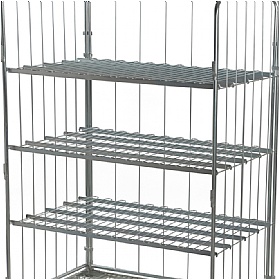 Removable Shelf For Jumbo Demountable Roll Pallets