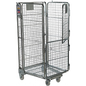 4 Sided Split-Gate A-Base Nestable Roll Pallets