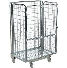 4 Sided Jumbo A-Base Nestable Roll Pallets