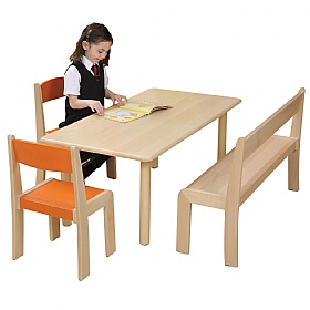 Rectangular Classroom Writing Table