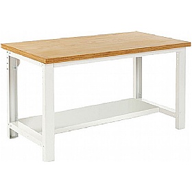 Bott Cubio Framework Benches - Bench With Half Depth Shelf