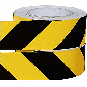 Hazard Warning Tape - Retro-Reflective