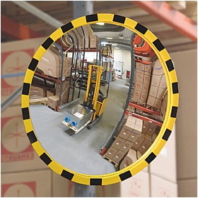 View Minder Round Industrial Mirrors