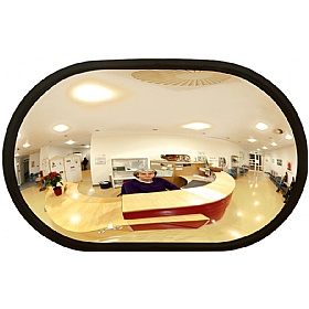 Detective Wall Mounted Oval Observation Mirrors