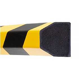 TRAFFIC-LINE Yellow/Black Magnetic Impact Protection For Surfaces