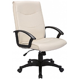 Farnborough Leather Faced Manager Chair