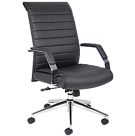 Identity High Back Leather Manager Chair