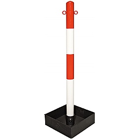 TRAFFIC-LINE Extern Heavy Duty Chain Posts - Metal Base