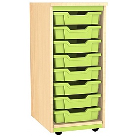 Splash Single Column 8 Tray Storage Unit