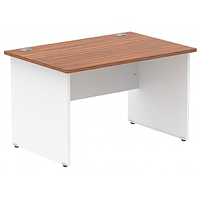 NEXT DAY InterAct Two Tone Rectangular Panel End Desks