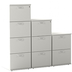 Vogue Essential White Filing Cabinets