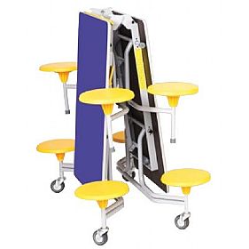 Rectangular 8 Seat Folding Dining Units