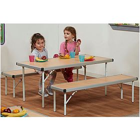 Fast Fold II Table and Benches Bundle Deal