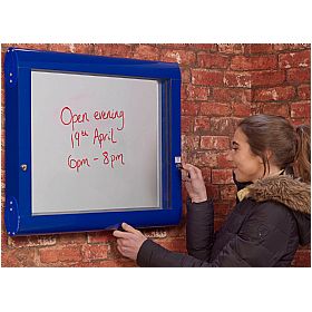 WeatherShield Wall Mounted Magnetic Outdoor Showcase