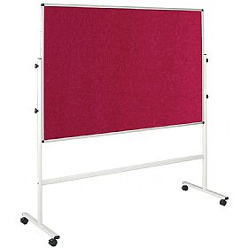Resist-a-Flame Eco-Colour Double Sided Mobile Noticeboards