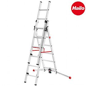 Hailo ProfiLOT Aluminium Combination Ladder