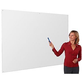Write-On Non-Magnetic Whiteboard Wall