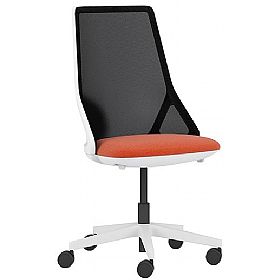 Pledge Cicero High Back White Task Chair