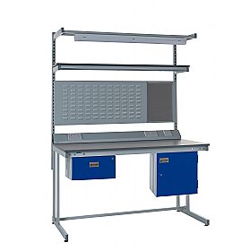 Express Cantilever Workbench Bundle 1 - Laminate Worktop