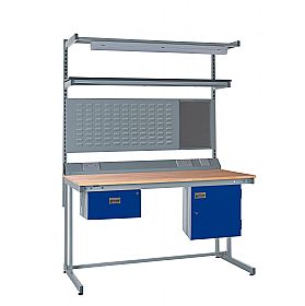 Express Cantilever Workbench Bundle 1 - Beech Worktop