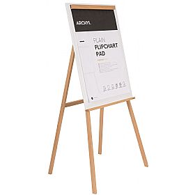 Archyi Angolo Quadpod Dry Wipe Flip Chart Easel