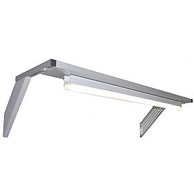 Above Bench Light Rail With LED Light