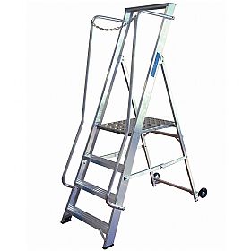 Lyte Industrial Widestep Aluminium Stepladders