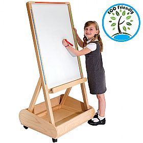 Little Acorns Solid Wood Store 'N' Write Whiteboards