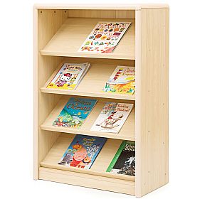 Elegant Sloping Classroom Bookcase