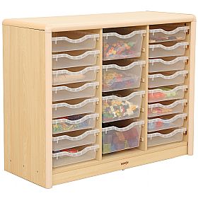 Elegant Variety Tray Classroom Storage Unit
