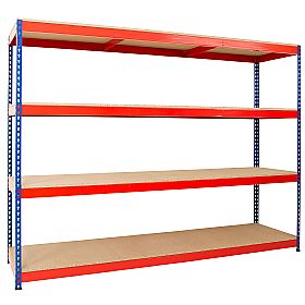 Extra Wide Heavy Duty Rivet Shelving