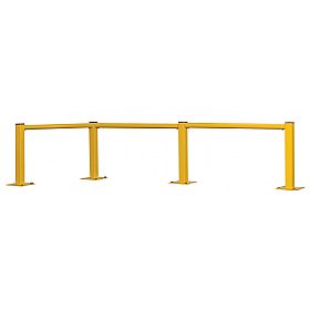 Single Rail Round Tube Modular Barriers