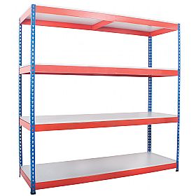 Heavy Duty Easy Clean Rivet Shelving