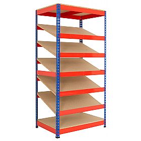 Kanban Inclined Rivet Shelving System