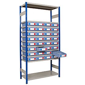Clip-Fit Boltless Shelving and Tray Kit C