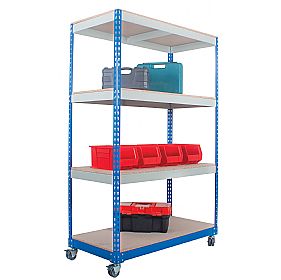 Light Duty Rivet Shelving Trolley