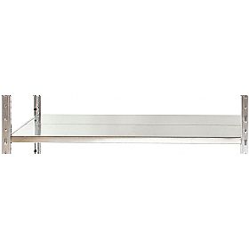 Extra Shelves for Extra Wide Galvanised Clip-Fit Boltless Shelving System