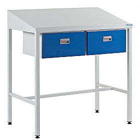 Team Leader Workstations With Two Single Drawers
