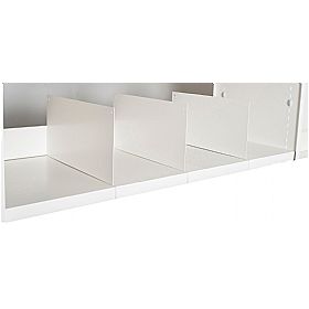 Slot in Dividers for Office Plus Shelving System