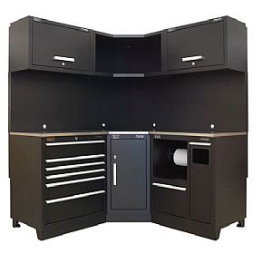 Sealey Modular Workshop Combination with Stainless Steel Worktop – Package D