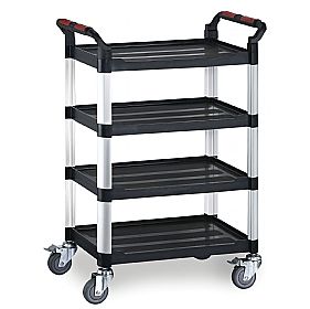 Multi-Purpose Tray Trolley - 4 Shelf