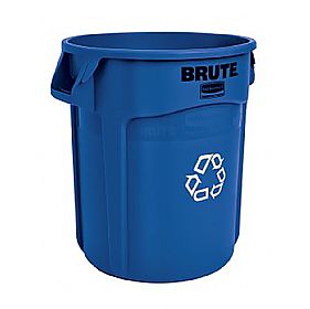 Brute Blue Recycling Waste Containers