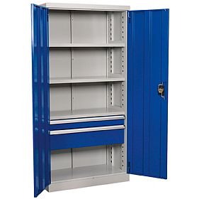 Sealey Industrial 3 Shelf Cabinet With Drawers