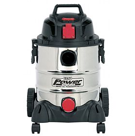 Sealey Stainless Steel Power Clean Wet & Dry Vacuums