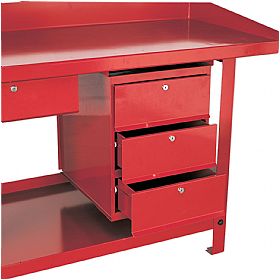 Sealey 3 Drawer Unit For AP10 & AP30 Steel Workbenches